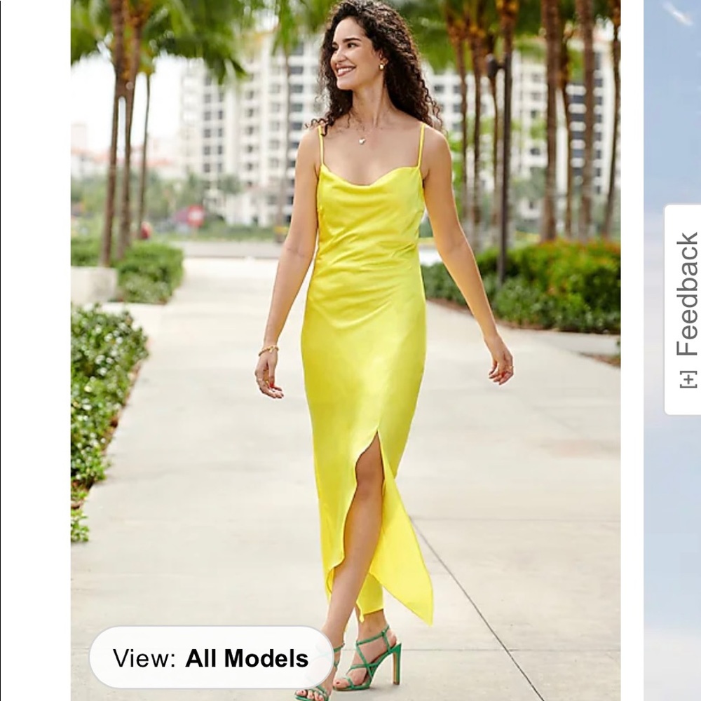 Slip dress from express
